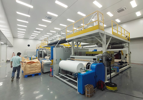 melt blown fabric production line