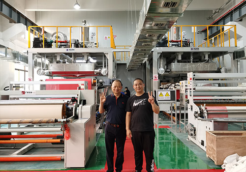 melt blown fabric production line